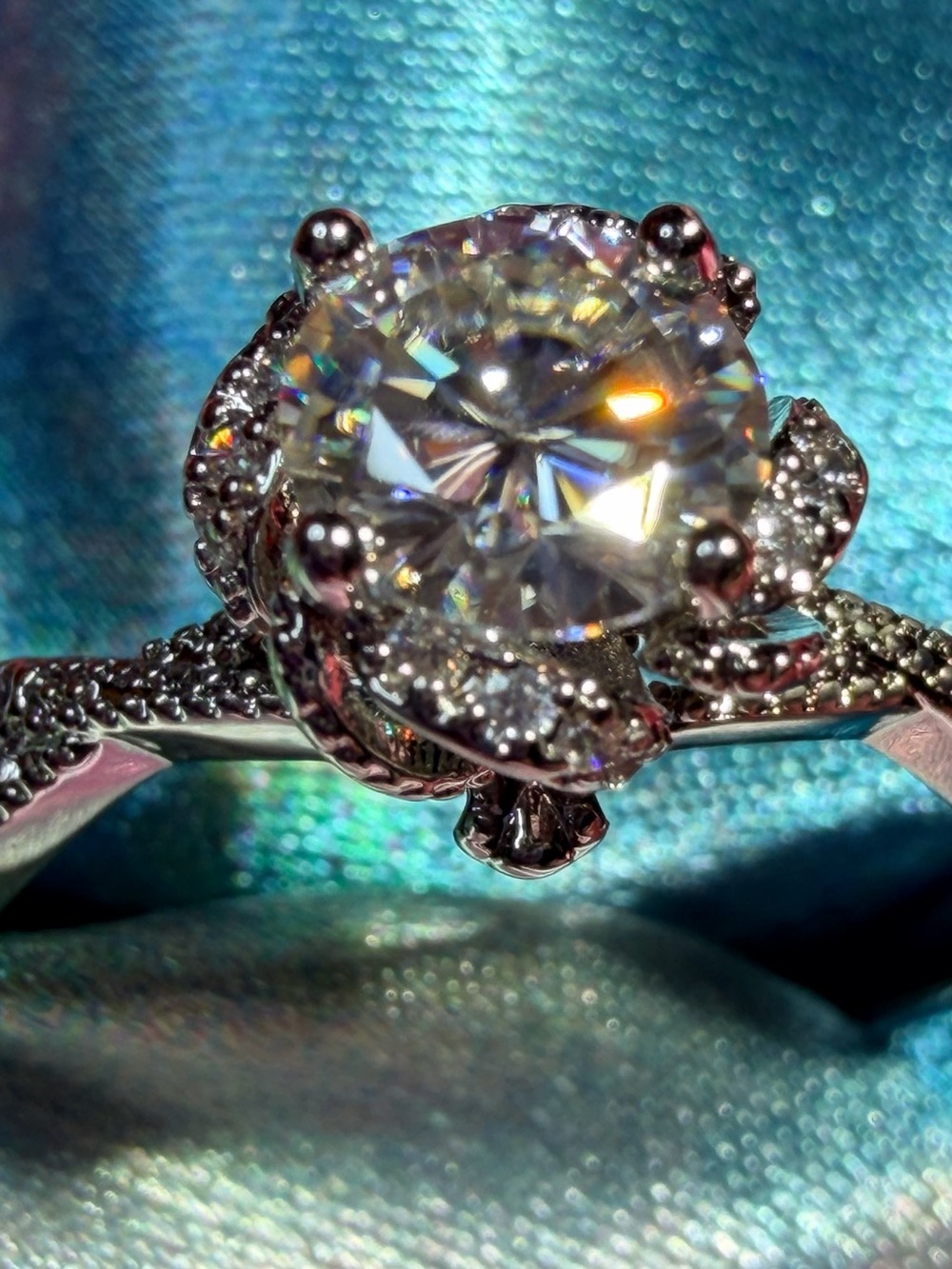 MYSTERY PULL!  Brand New Moissanite Ring - Picture 3 of 11
